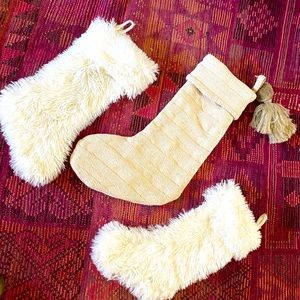Bundle for KML of 3cream Christmas stockings and toys